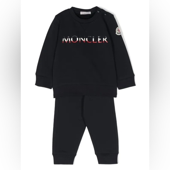 Moncler Enfant Sweatshirt 3T in Navy Blue